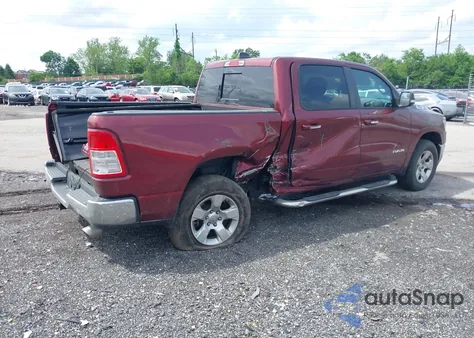 2019 Ram 1500 Big Horn/Lone Star 4X4 5'7 Box z USA, uszkodzony, nr VIN 1C6SRFFTXKN896288